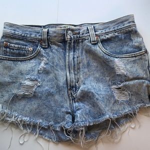 Levi denim shorts